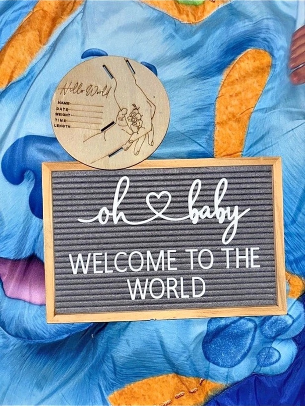 Welcome to the World Nursery Decor